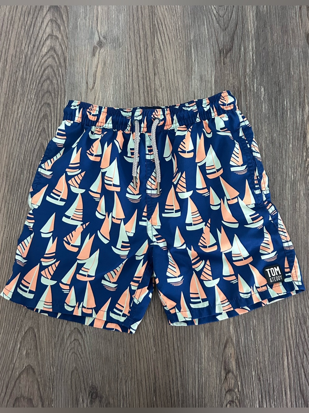 TOM & Teddy boys swim trunks size 7-8y